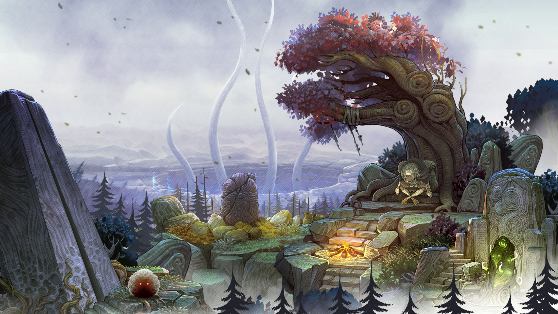 阿比斯之旅 Journey Of Abyss【游戏美术分享】海报高清背景