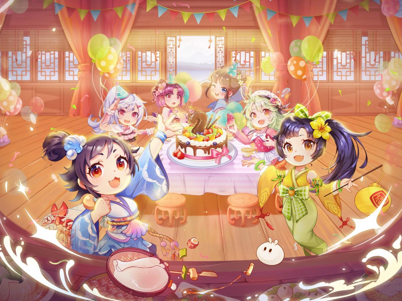 魔幻厨房【祝福贴】愿身能似月亭亭，千里伴君行。