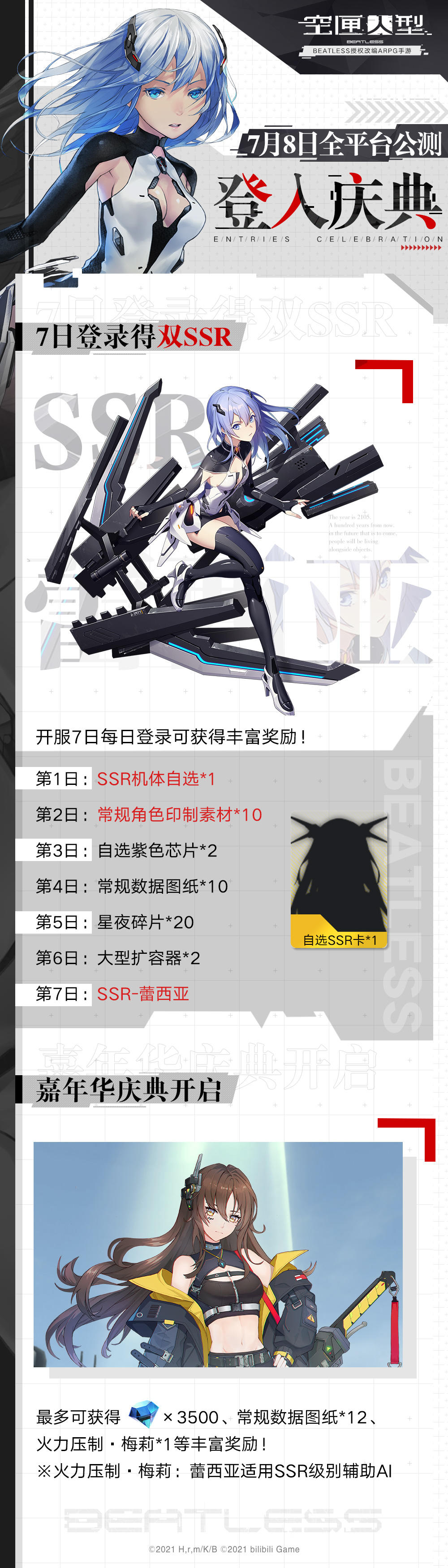 空匣人型///重要！全平台公测「登入庆典」「特别打印」信息公开