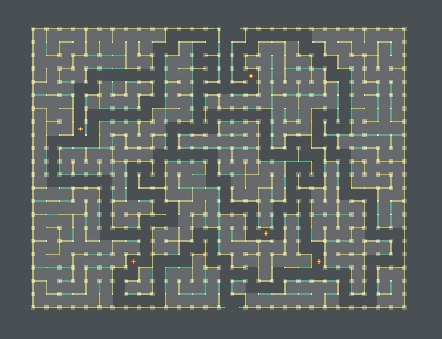 Vyou微你试着做了元世界迷宫平面图（已过时）