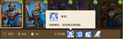 领主战争《养成攻略》之步兵篇