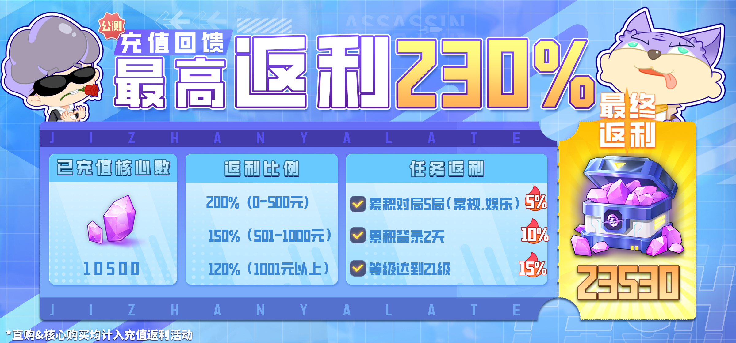 激战亚拉特《激战亚拉特》三测返利规则和详细说明