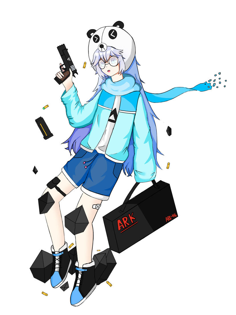 上班摸鱼模拟器画了自设（评论区内抽无偿）