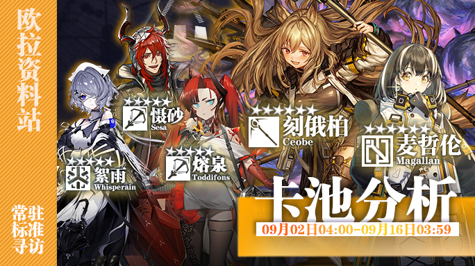 明日方舟【卡池测评】9.2卡池分析：这些个干员我值不值得抽？