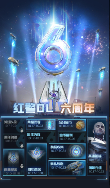 红警OL【战地创作者投稿】 六周年福利活动盘点与攻略建议第二弹