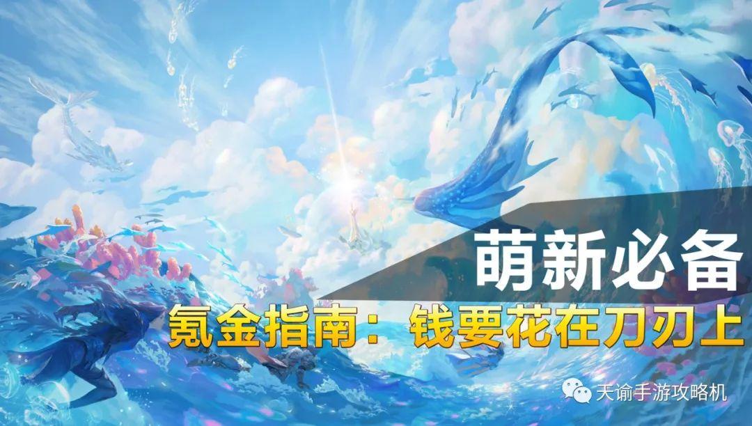 天谕萌新推荐：公测氪金指南，钱要花在刀刃上