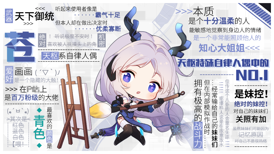人形觉醒“人偶百科”第九期丨“大触”——苍