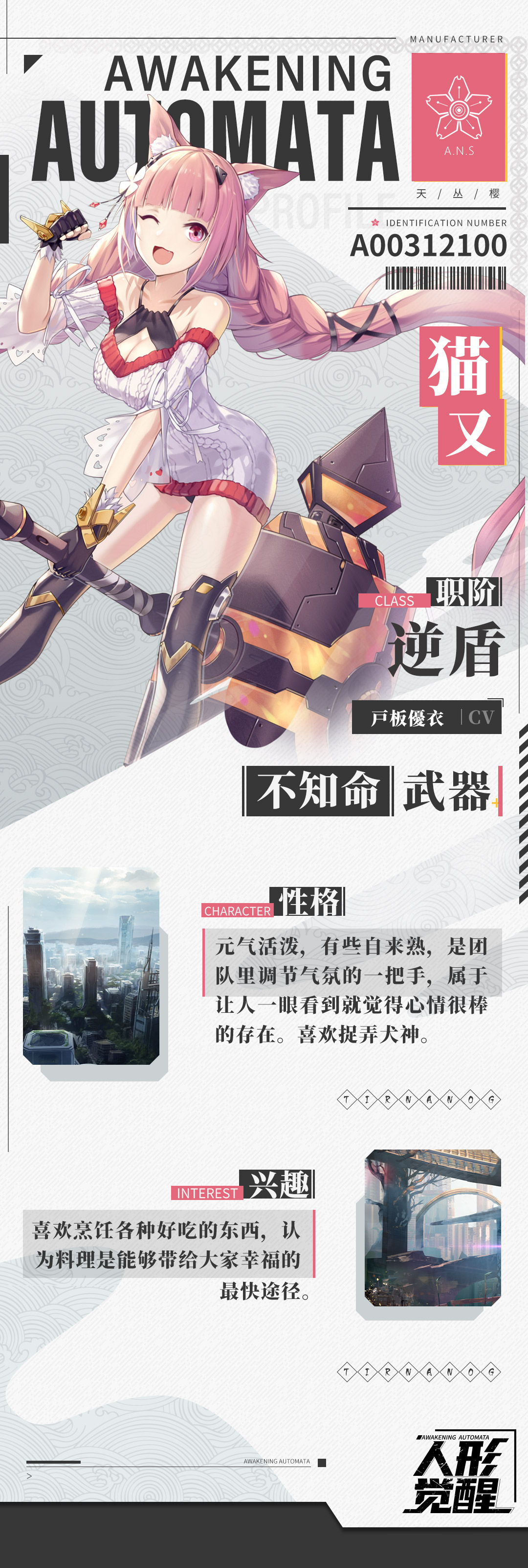 人形觉醒人偶档案室 | 元气活泼的少女——猫又