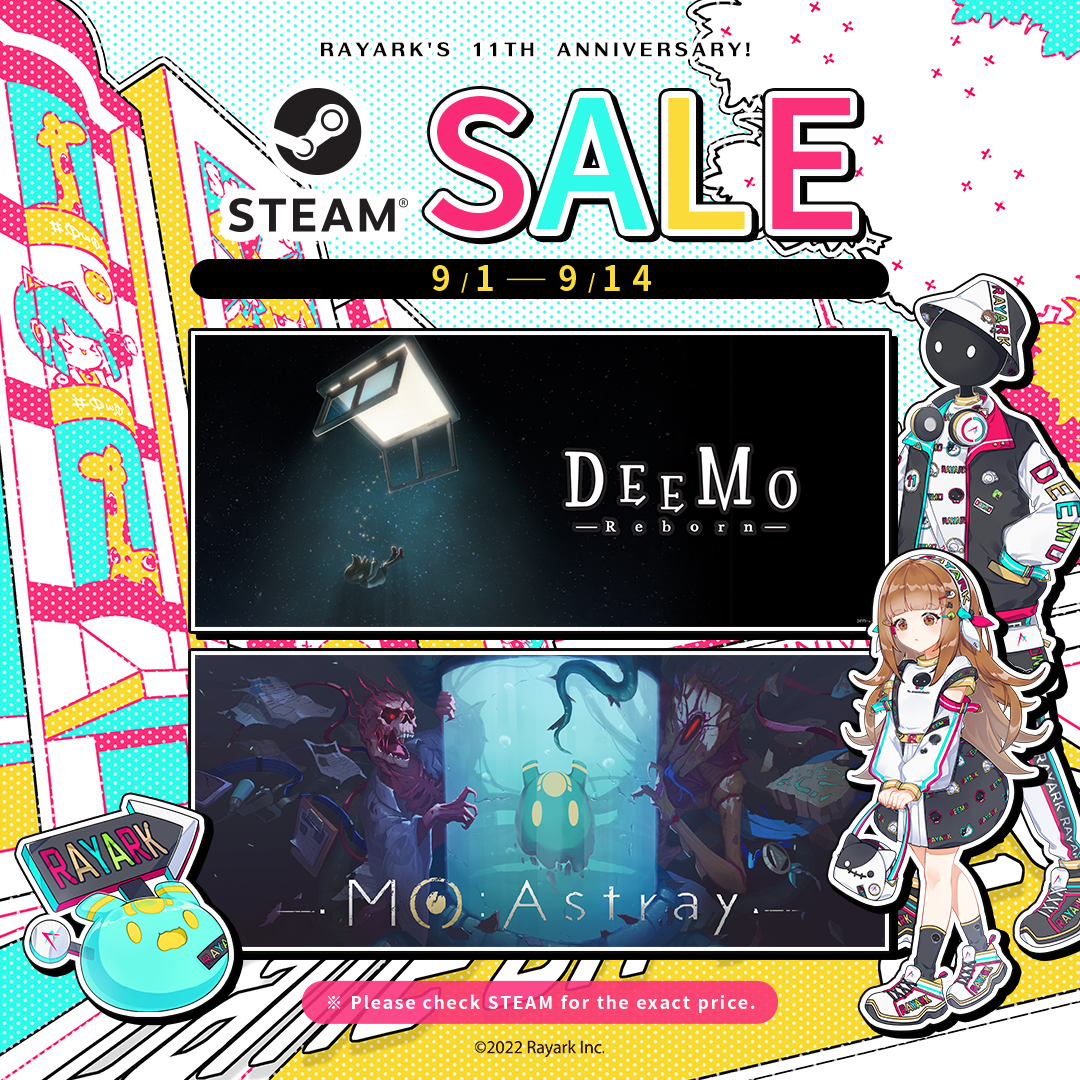 MO: Astray雷亚11周年Steam庆祝活动