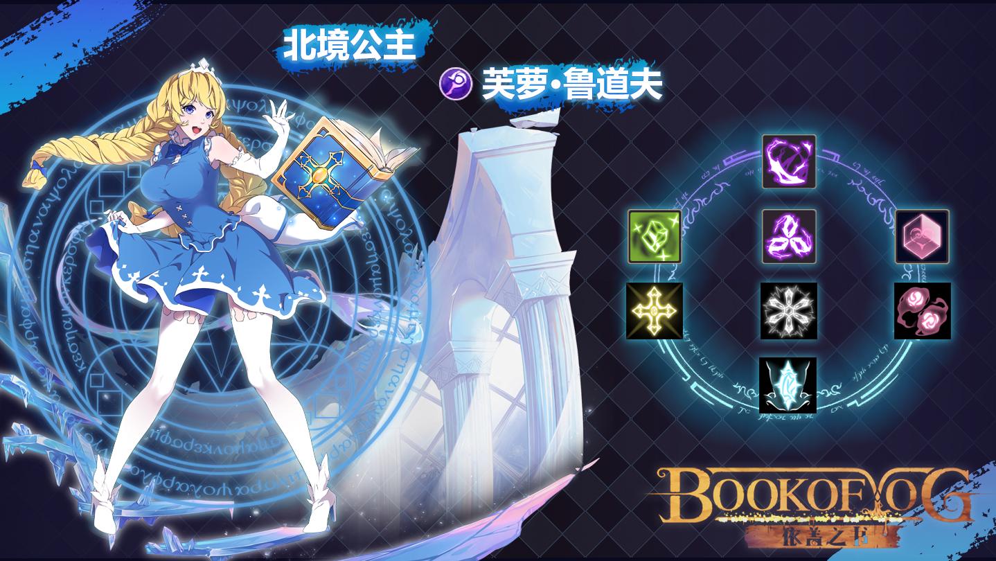依盖之书【资料分享③】北境公主全新立绘及模型优化中