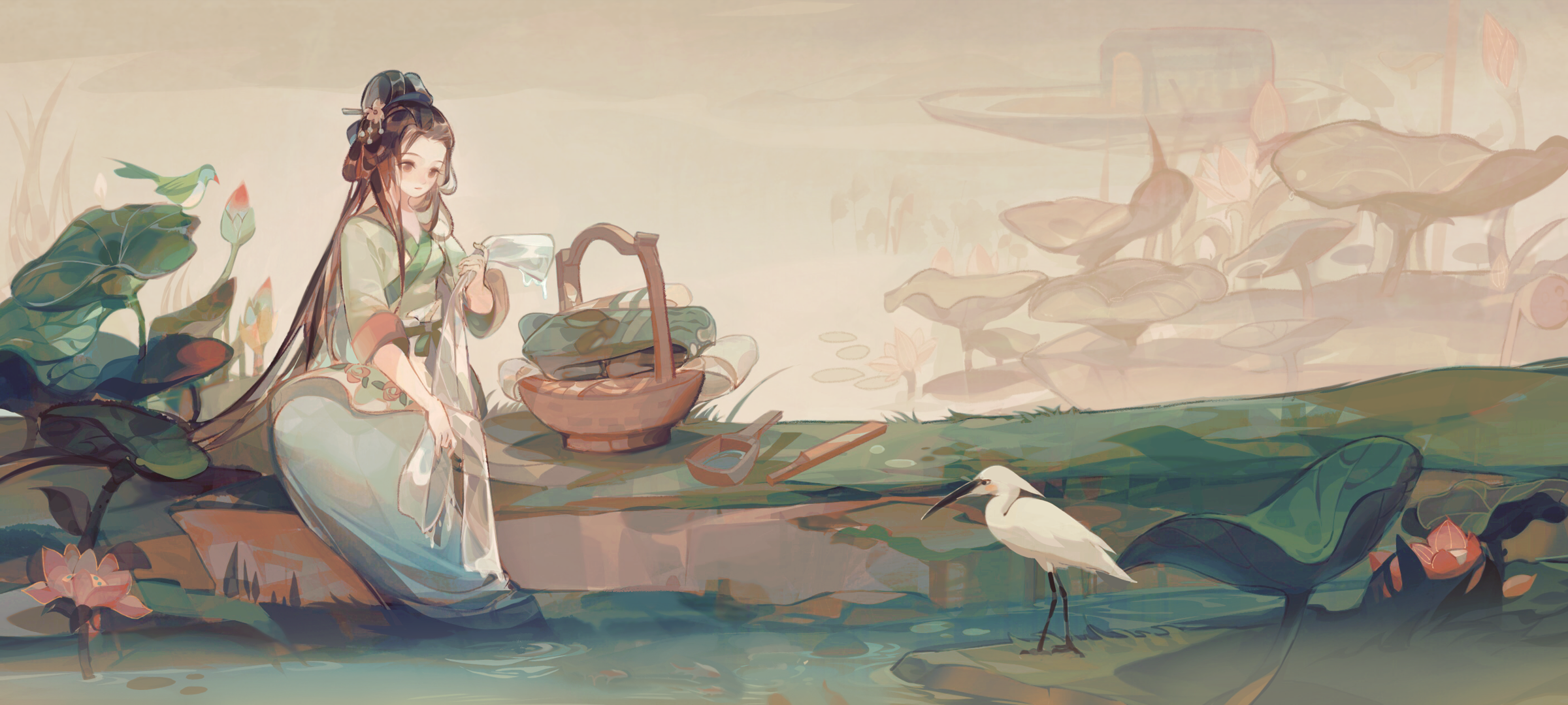 华夏绘世录【中秋佳节】月发向上，月发美好～