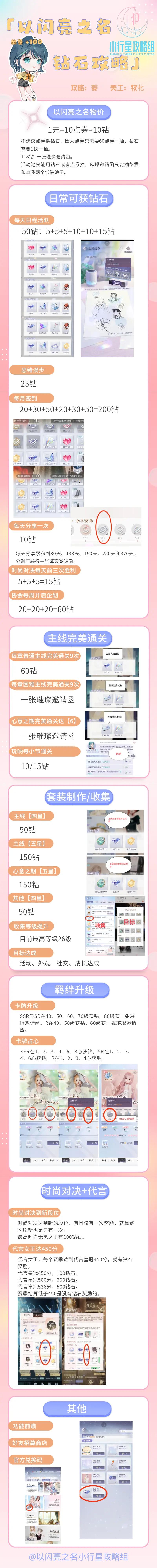 以闪亮之名《以闪亮之名》钻石获取途径大全