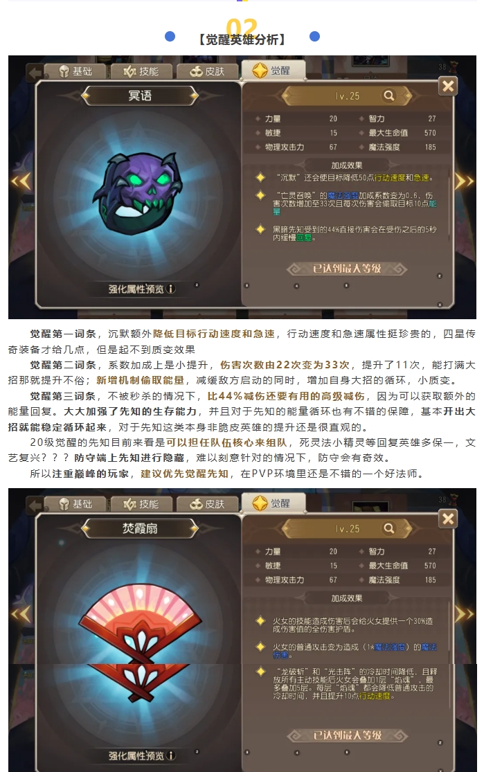 小冰冰传奇PVP&PVE文艺复兴双新星！第十二期觉醒英雄简评！