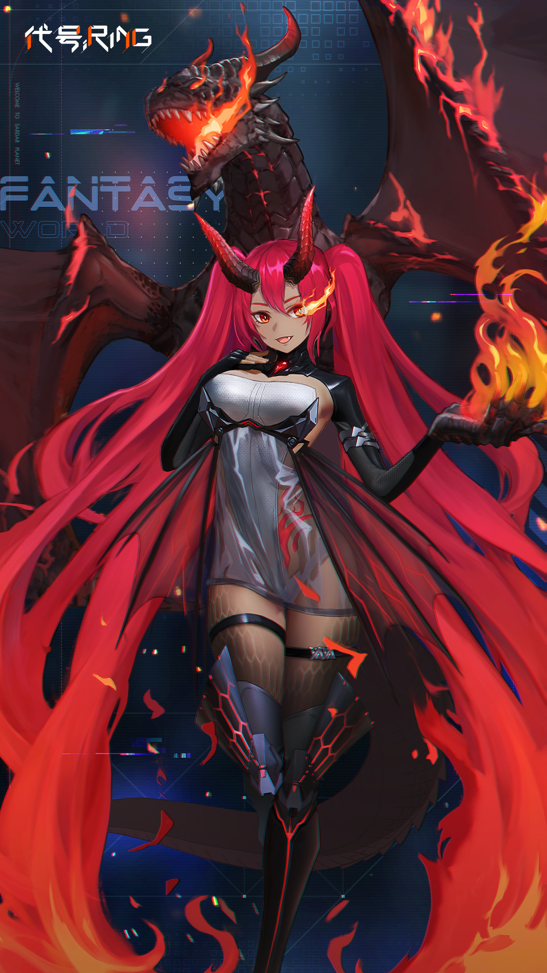 代号Ring99区快报！炽星烈角色壁纸公布