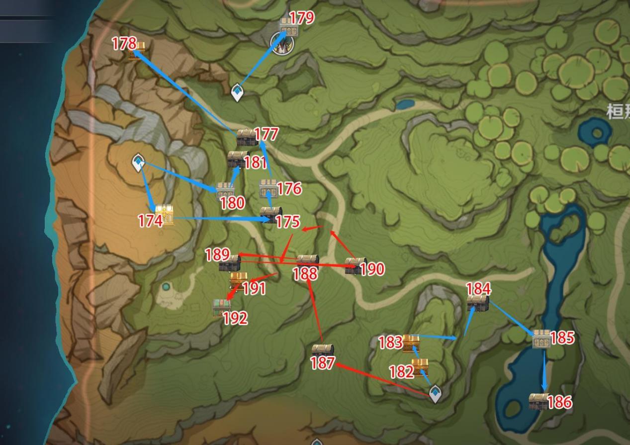 原神须弥宝箱全收集——【174-192篇】