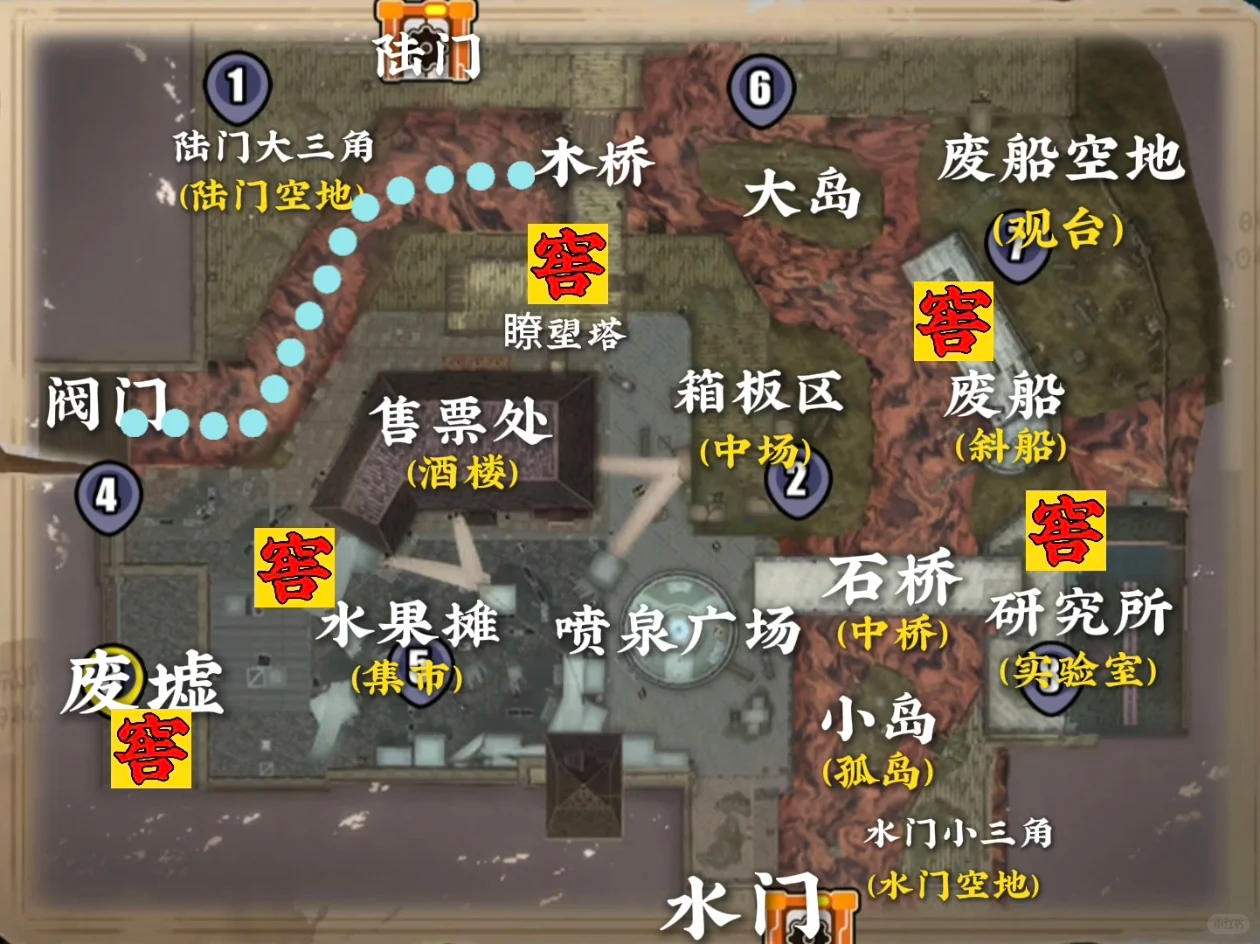 蛋仔派对《蛋仔派对》蛋仔派对逃出惊魂夜地图点位