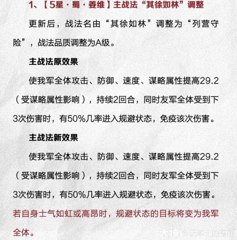 率土之滨姜维起飞？强度展示，速看！