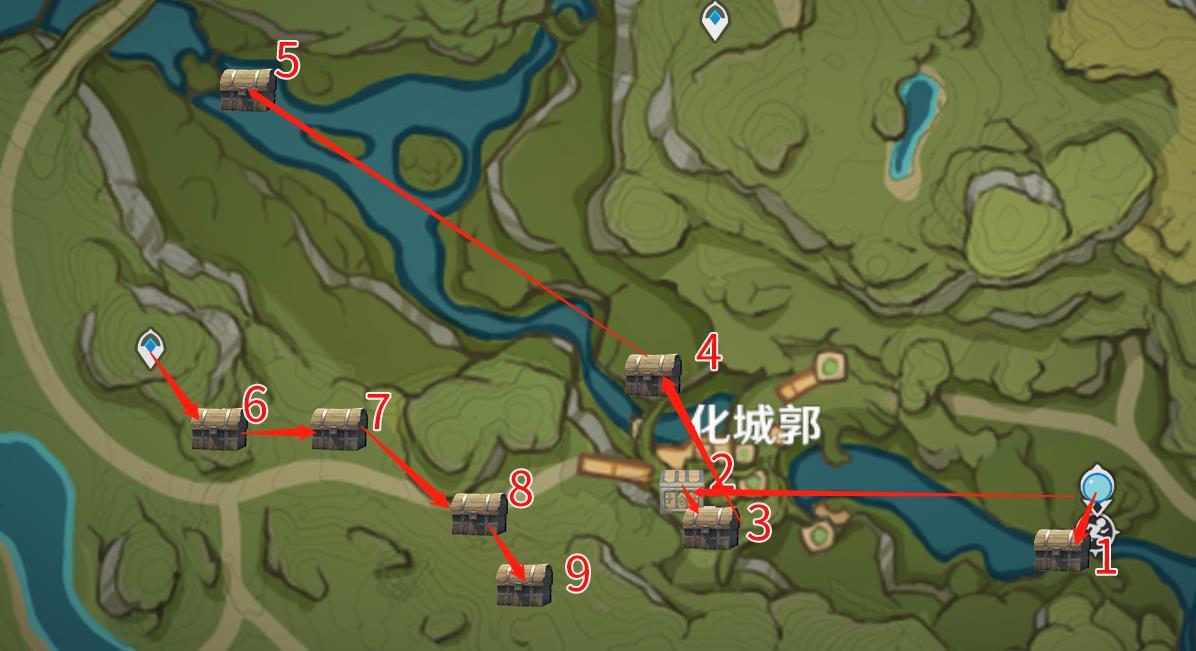 原神须弥宝箱全收集——【1-12篇】