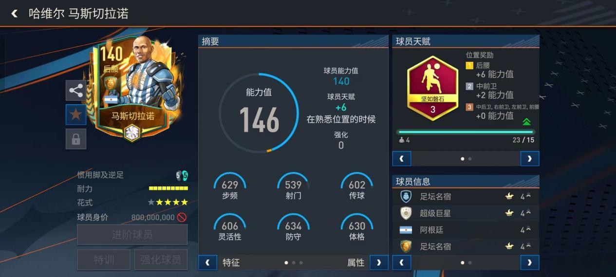 FC足球世界后腰位置球员推荐——马斯切拉诺