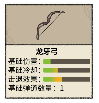 九重试炼（文末福利）「仙魔通鉴」龙牙弓