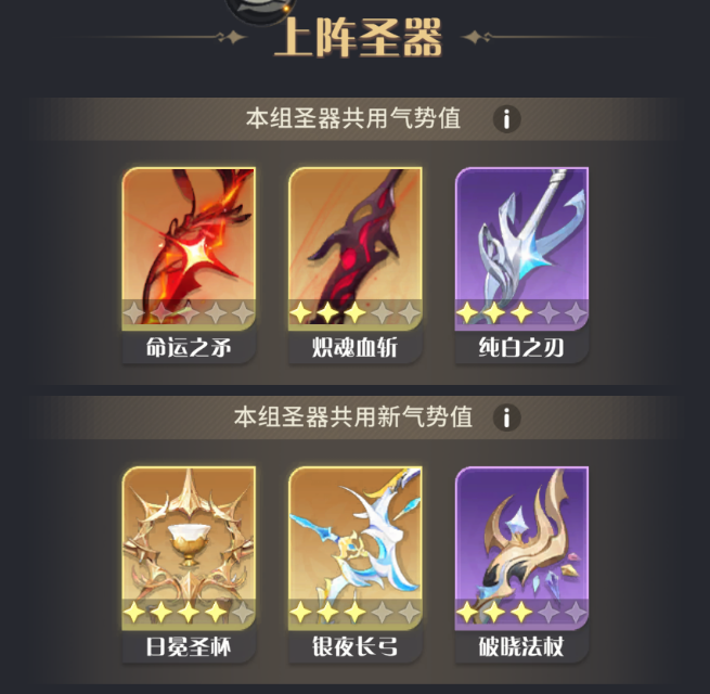 命运圣契#百媚创造营4#圣器选用及养成之精简攻略