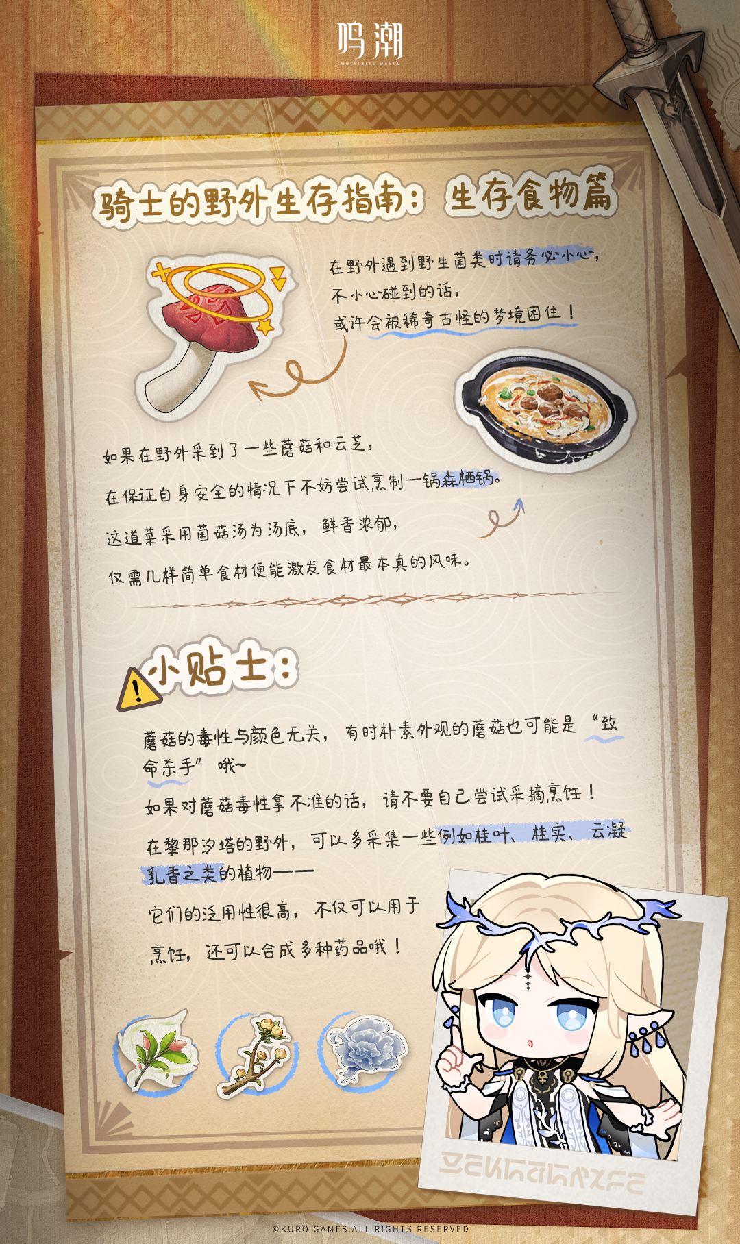 鸣潮卡提希娅的探险笔记