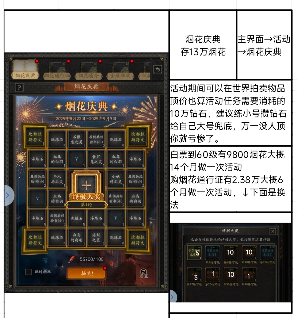 无尽寒冬烟花庆典