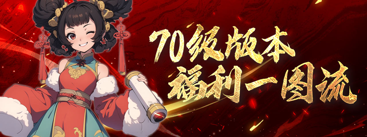 街机三国版本活动丨70版本福利一图流