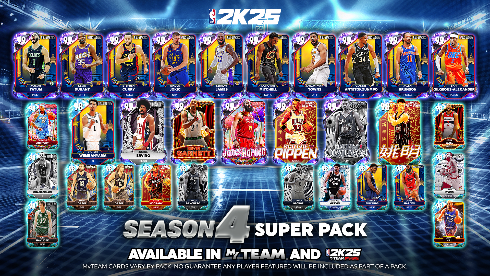 奇游加速器2K25梦幻球队第五季更新，别错过超级包！