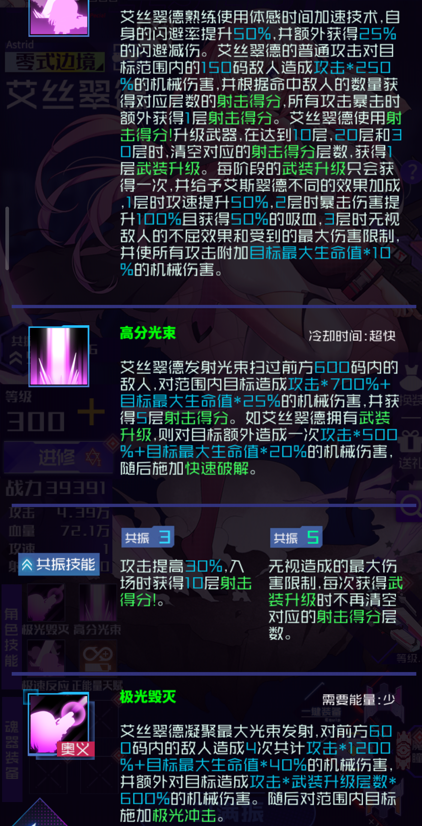 魂器学院艾丝翠德测评