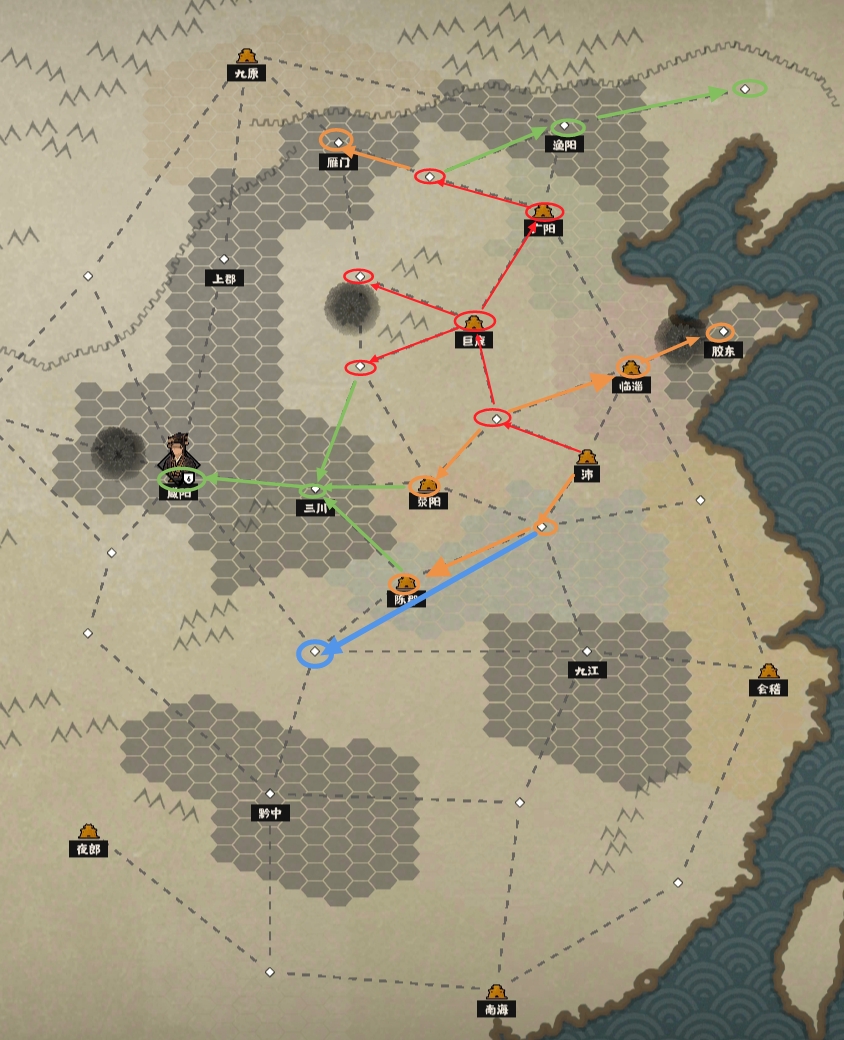 无悔华夏汉朝一图流发育思路及隐藏结局
