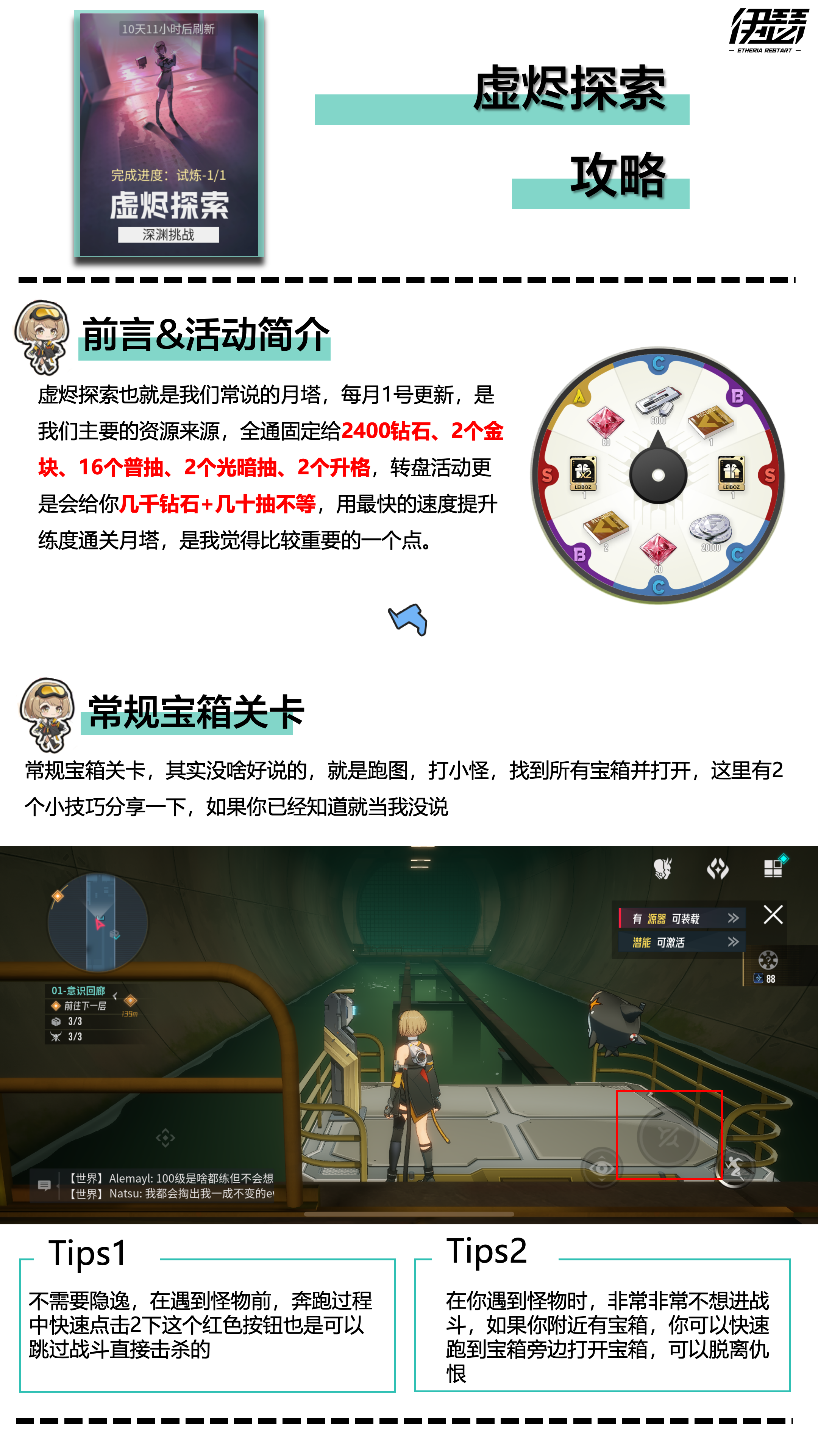伊瑟虚烬探索攻略
