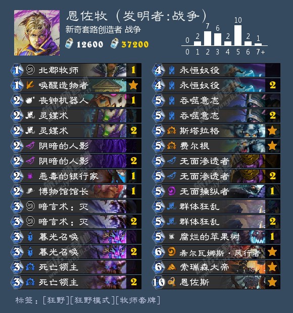 炉石传说新版本花式新套路 （恩佐牧）