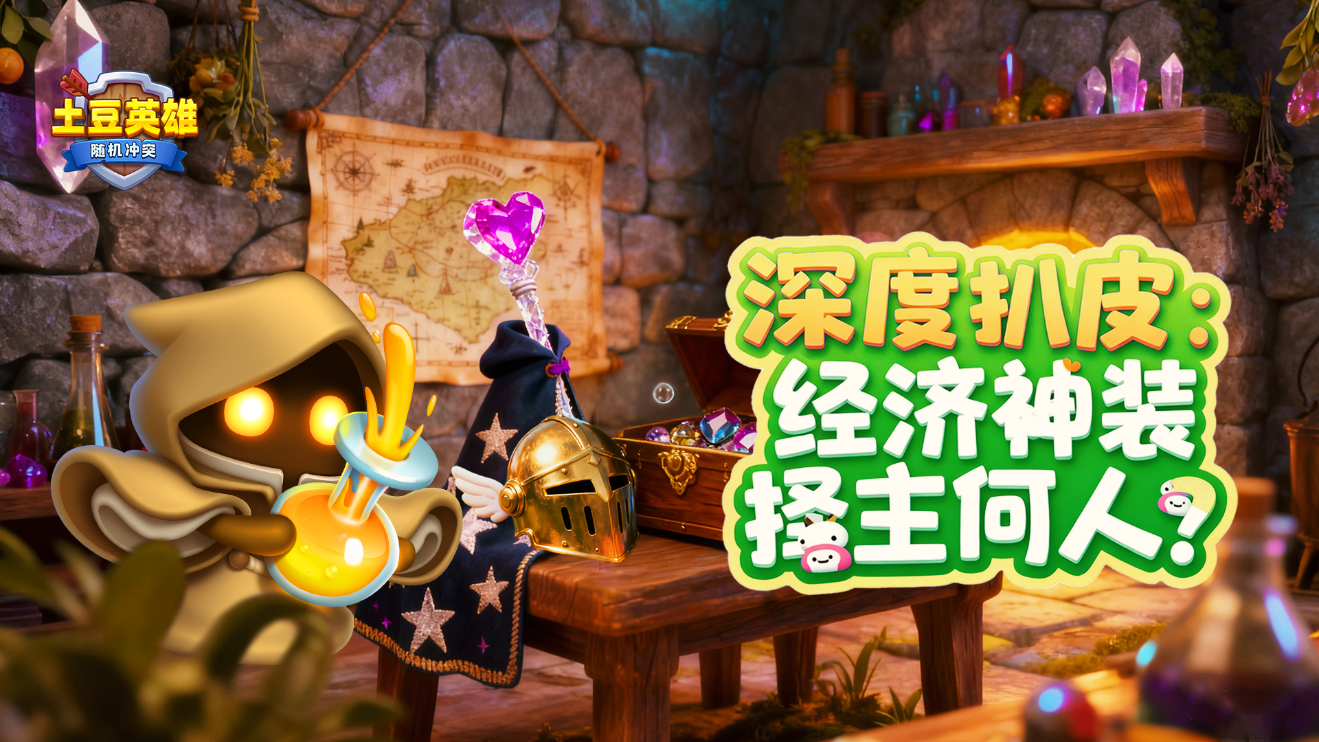 随机冲突：土豆英雄【有奖互动】深度扒皮：经济神装择主何人？