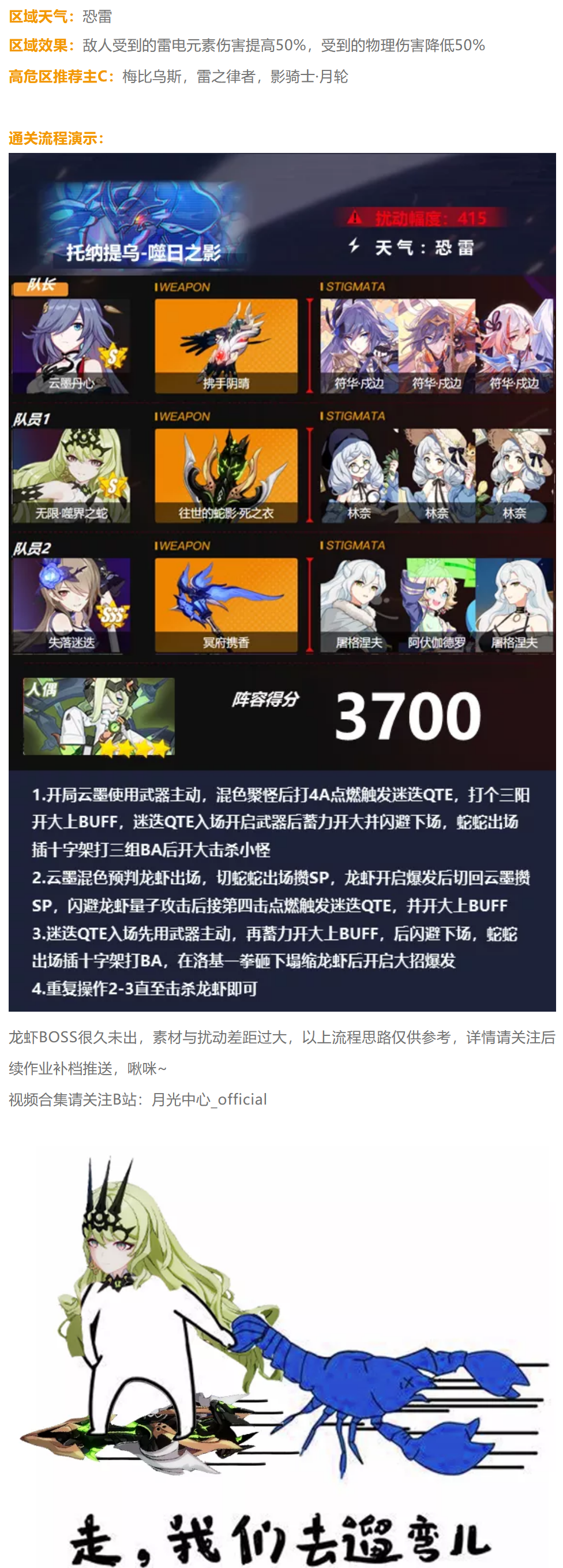 崩坏3【崩坏3通讯中心/柚子】11/02-11/04 深渊阵容推荐