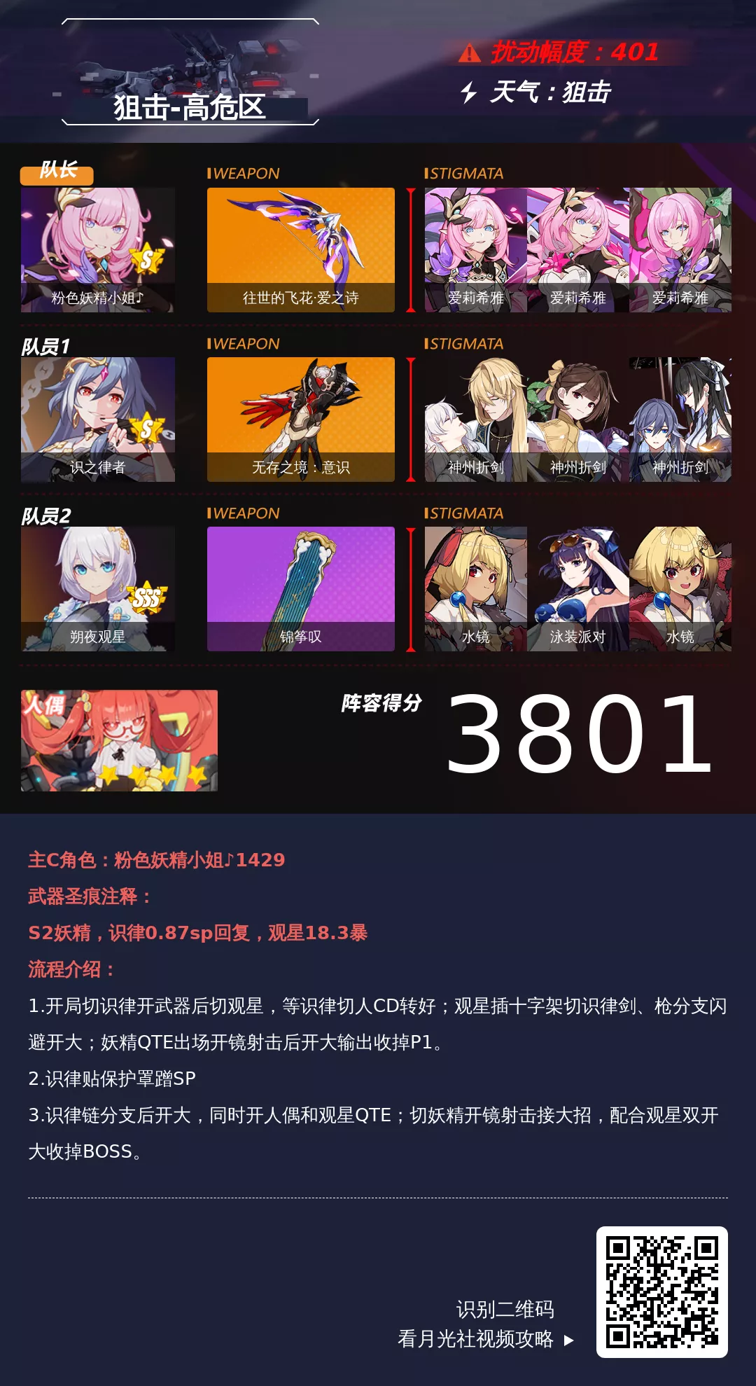崩坏3【崩坏3通讯中心】11/15-11/17 深渊阵容推荐丨今日休弔