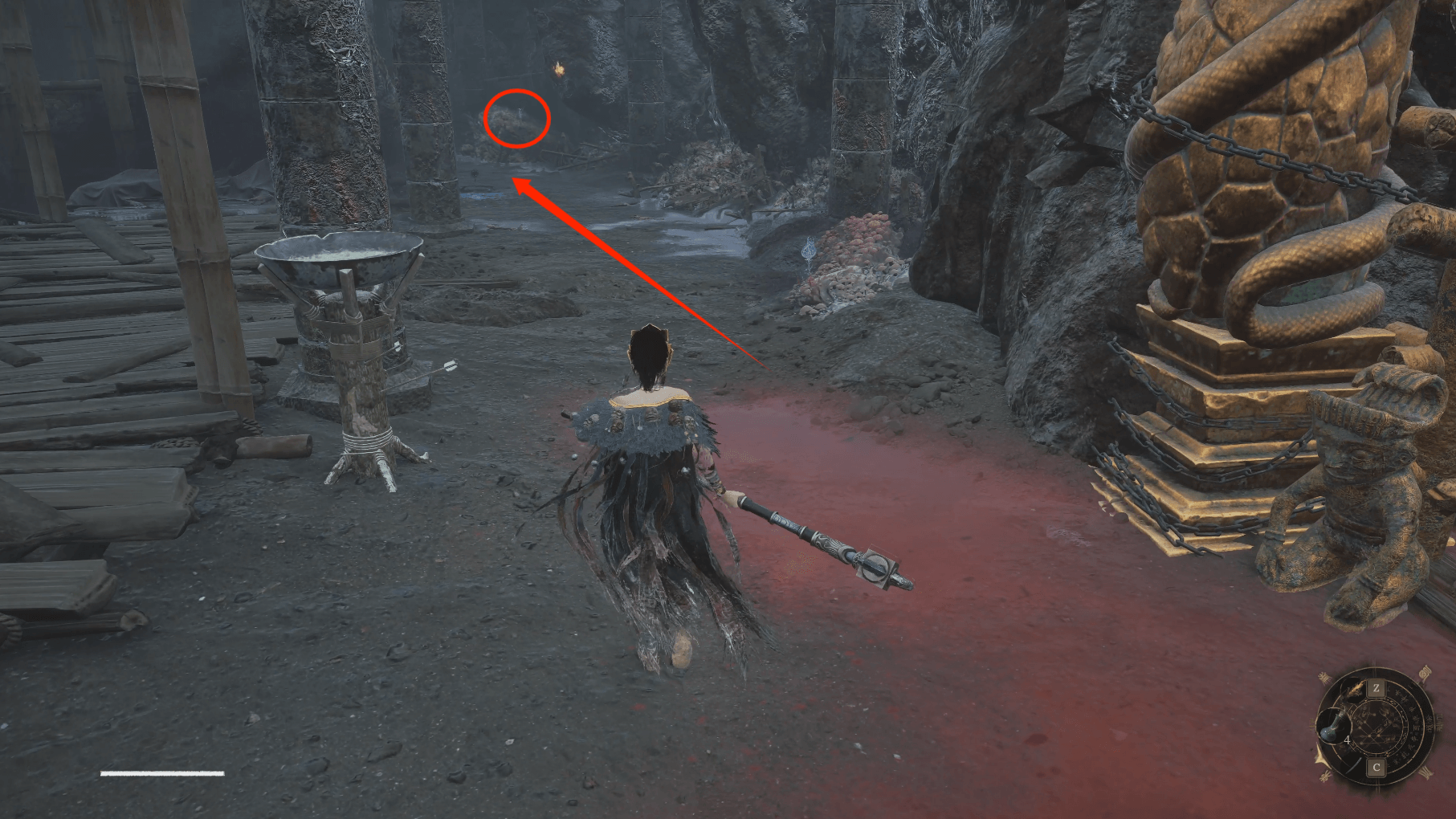 明末：渊虚之羽明末全流程攻略⑮ 第一章佛缘镇 二号矿井到盗洞（大蚰蜒）