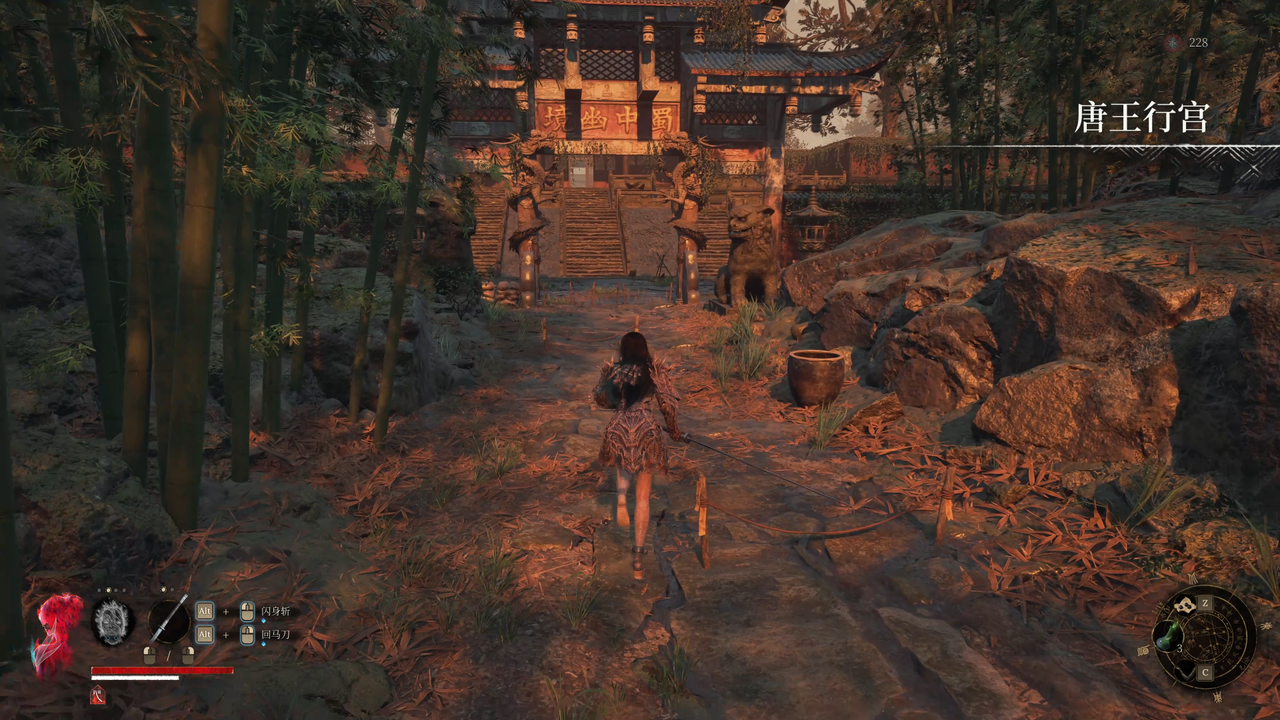 明末：渊虚之羽明末全流程攻略㉑ 第一章：佛缘镇 唐王行宫到行宫后山