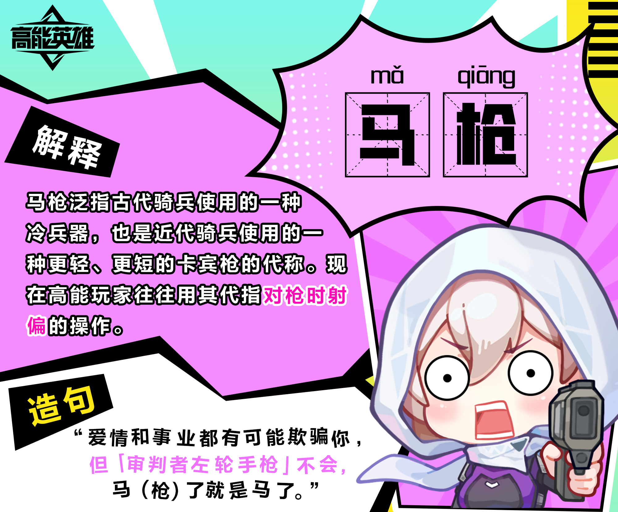 高能英雄高能辞典 | 名词解释「马枪」