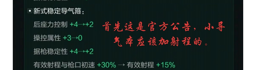 三角洲行动全面战场重大BUG!腾龙小导气不加射程！