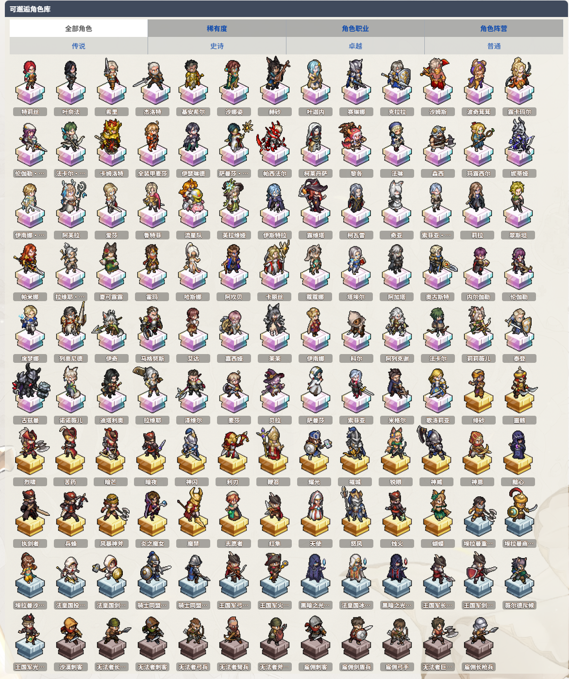 铃兰之剑：为这和平的世界铃兰之剑BWIKI（铃兰小站）近期更新内容