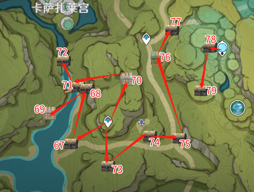 原神须弥宝箱全收集&mdash;&mdash;【67-79篇】