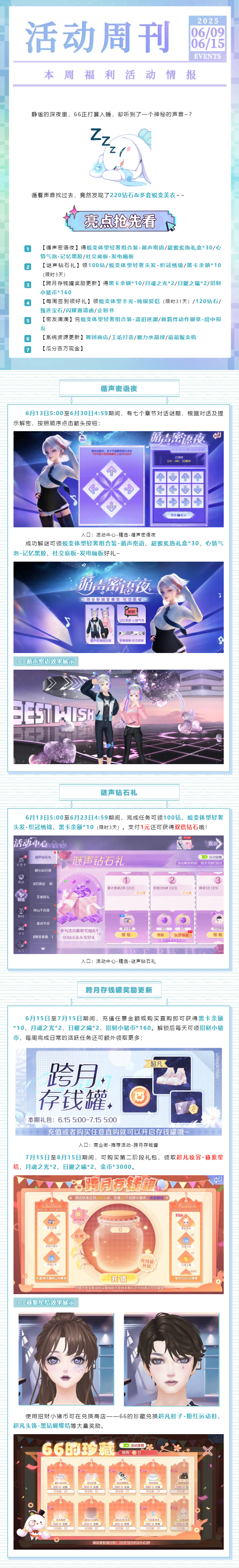 QQ炫舞[有人@你]快醒醒！有福利速冲&rarr;钻石&蜕变美衣谁还没领？