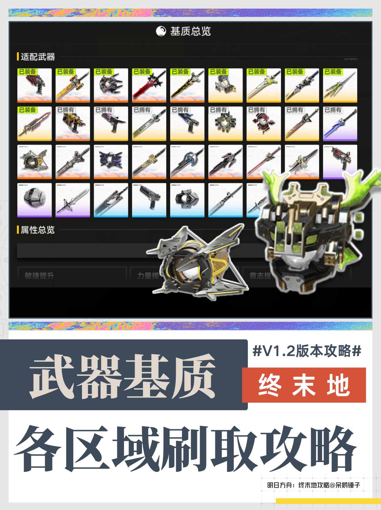 明日方舟：终末地【终末地】1.2版本多个基质同时刷取方案