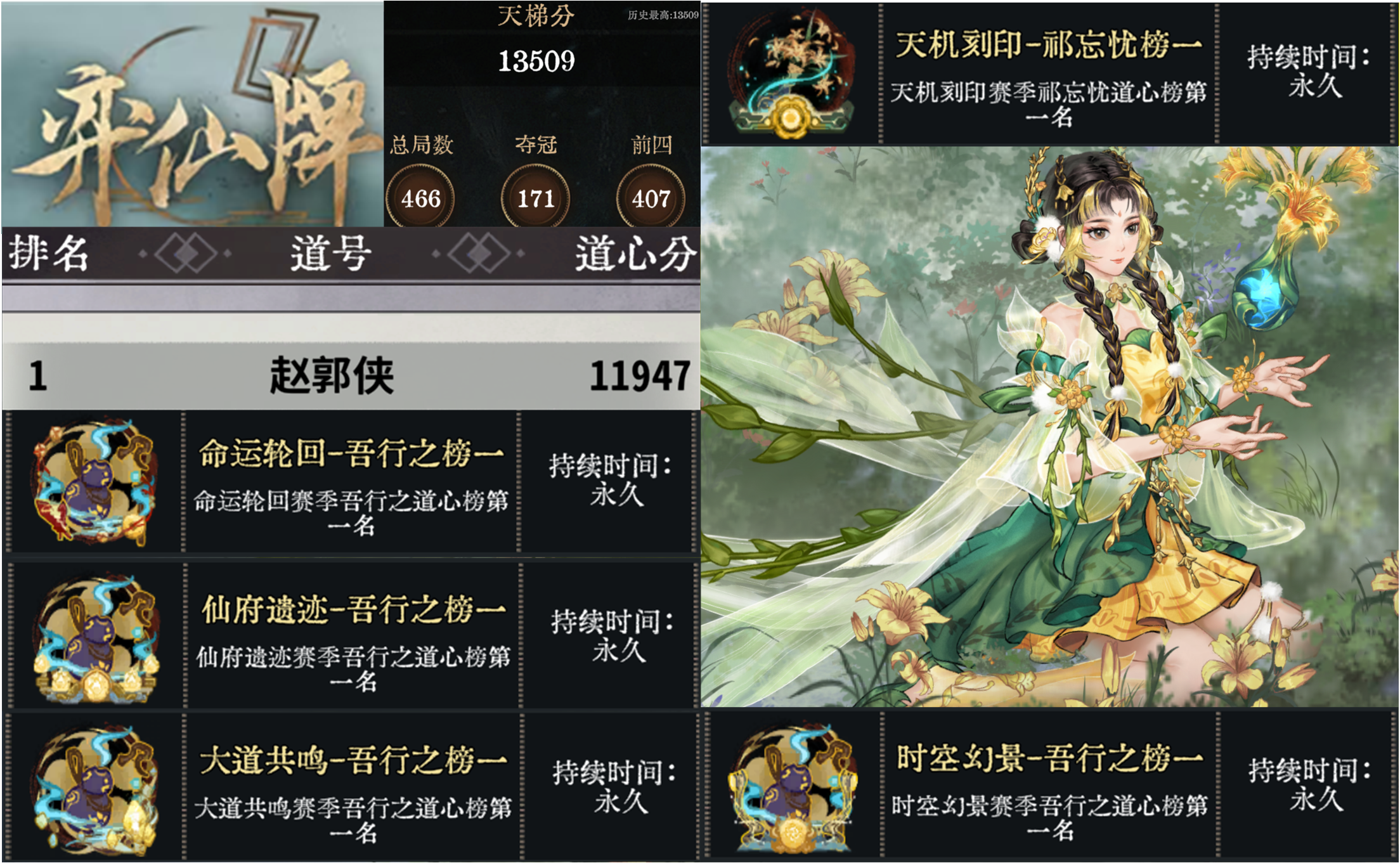 弈仙牌【渊谷秘境攻略】龙瑶速通秘境流派推荐