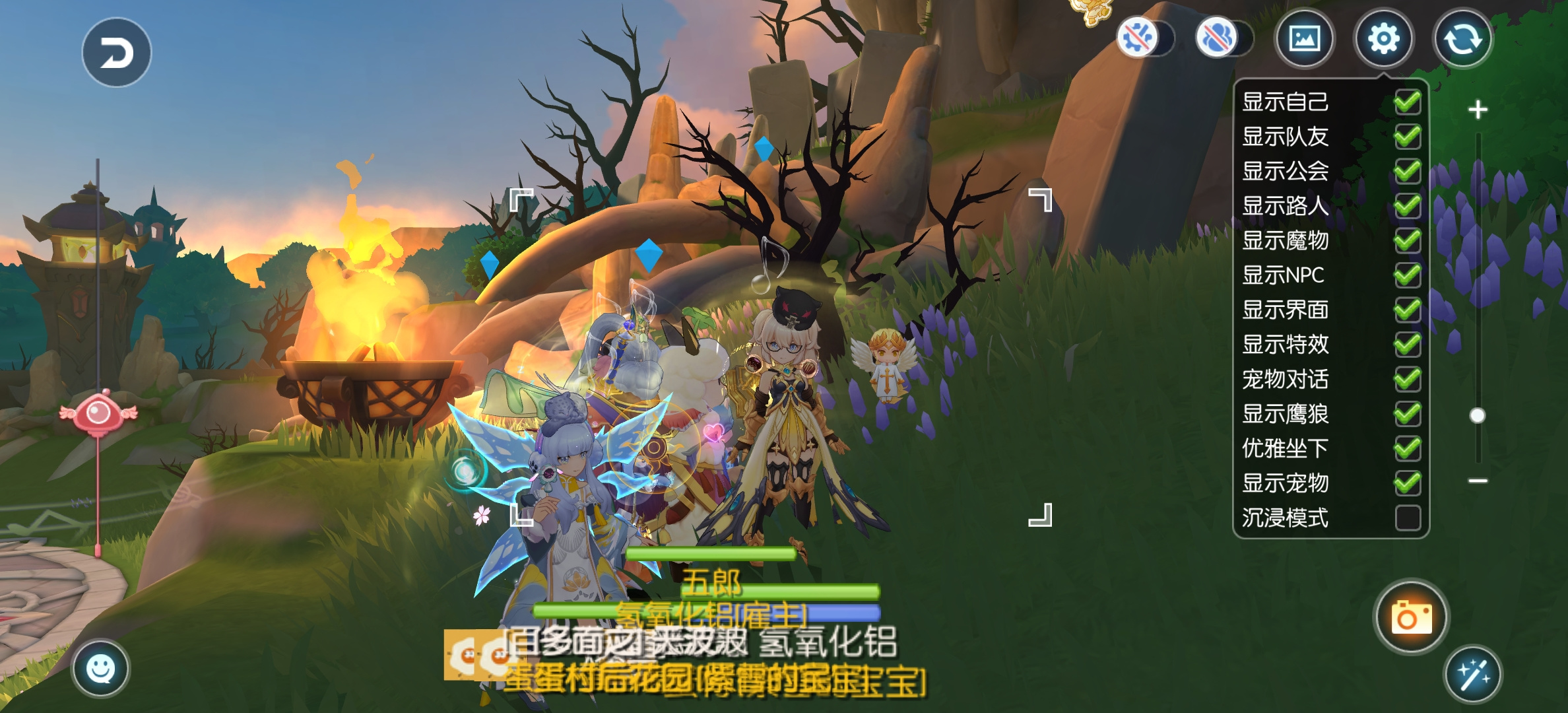 仙境传说RO：守护永恒的爱深渊之湖苍白之塔最顶上希尔芙拍照方法