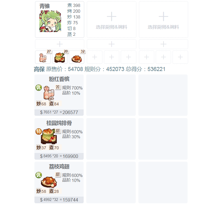 爆炒江湖【20260515御前美酒大赛】懒人高保作业来啦~