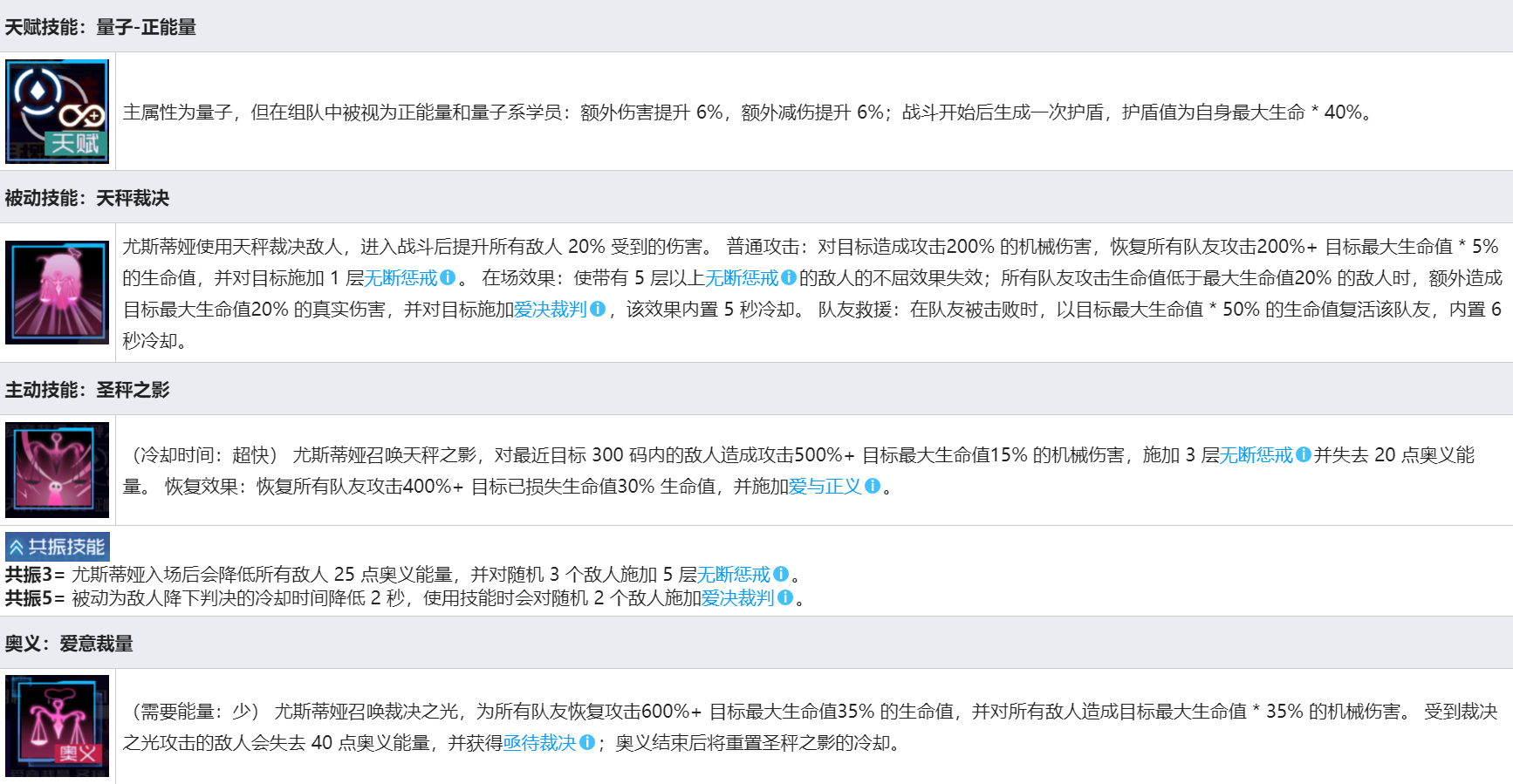 魂器学院尤斯蒂娅测评