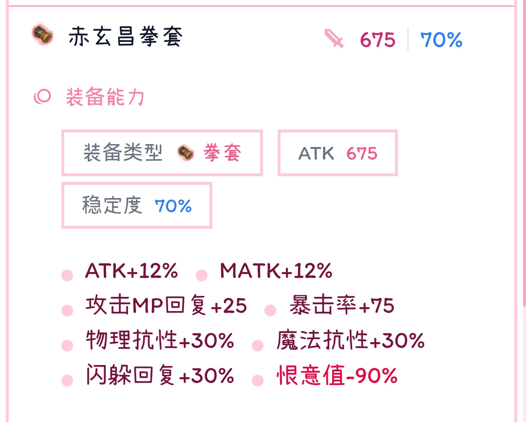 托拉姆物语装备配置