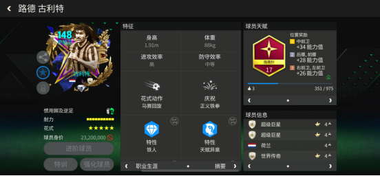 FC足球世界星耀FC：26多元宇宙传奇球员&mdash;&mdash;古利特（下）